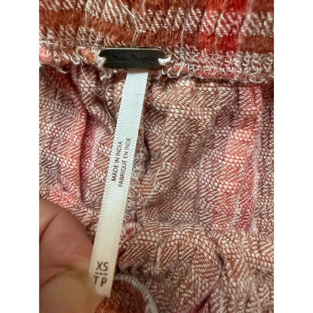 Free People Fine Line Pants, Slim Fit, women’s size XS, flare leg, high rise